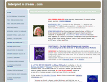 Tablet Screenshot of interpretadream.com